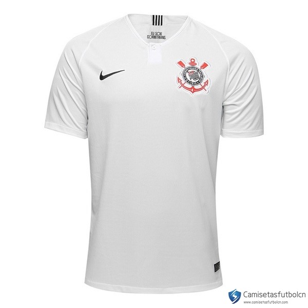 Camiseta Corinthians Paulista Primera equipo 2018-19 Blanco